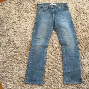 Mens Levi Signature Bootcut Jeans